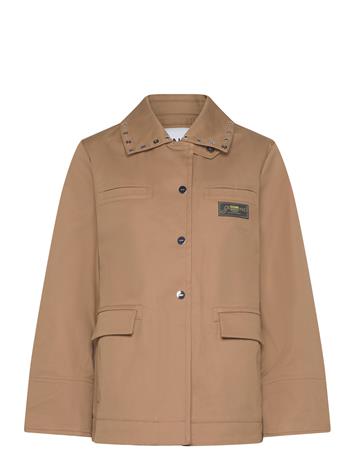 GANNI Jacket - Brown - 42
