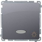 Valokytkin Led-näytöllä, Inox, 10ax