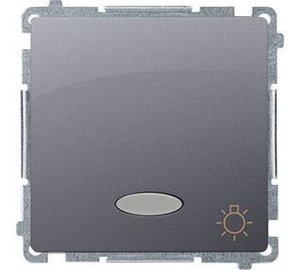 Valokytkin Led-näytöllä, Inox, 10ax