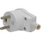 Kulmapistoke 16a 250v valkoinen – kuva 1
