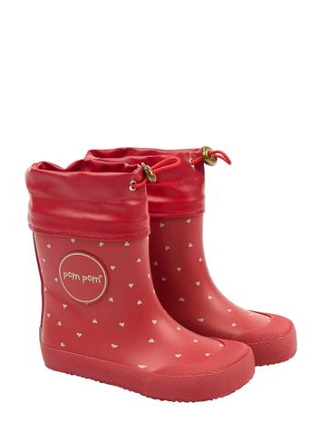 Pom Pom Pmbell Barefoot Gumboots - Navy - 32