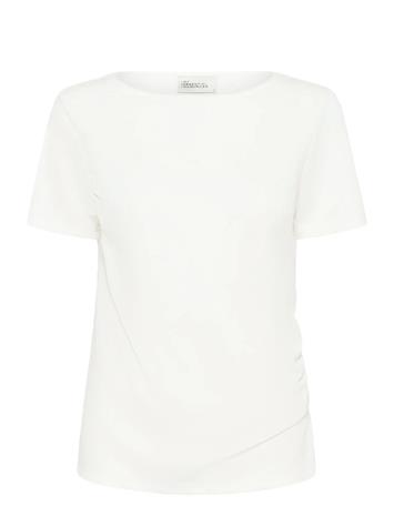 My Essential Wardrobe Mwhelle Asymmetric Tee - White - L