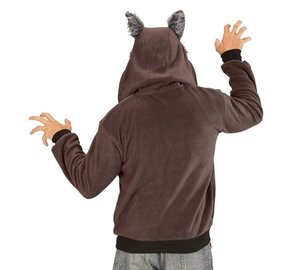 WOLF (huppufleecetakki)