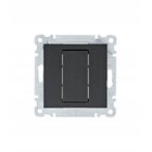 Hager Lumina Wl7013 musta suojalevy