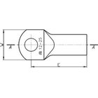 Sininen liitin Km-70.0, 70/12 mm², M12-reikä