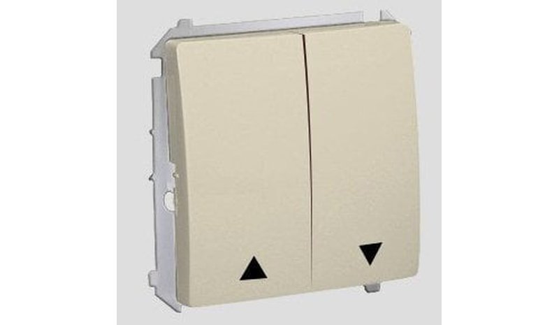 Kaihtimen kytkin simon Basic beige, 250v, 10a