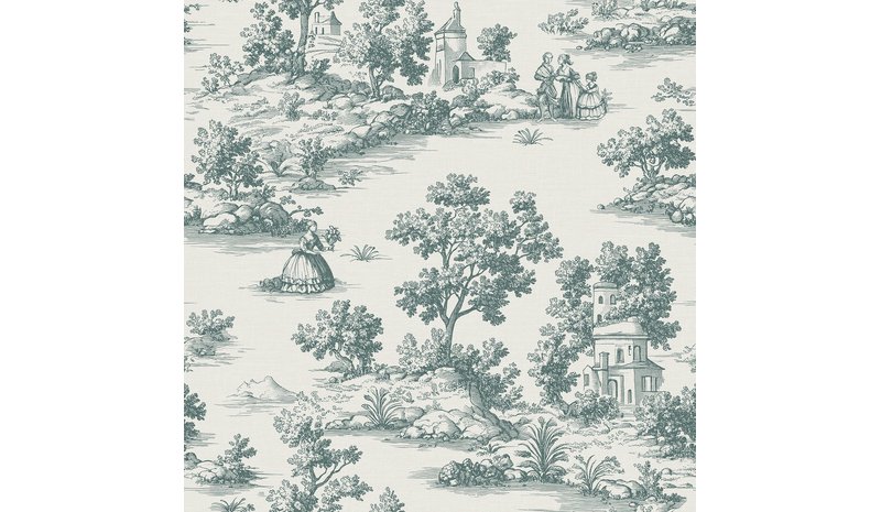 Toile de Jouy - 3858-1 Tapetti – kuva 1/1