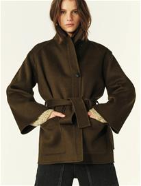 ba&sh Coat Hini - Brown - 36