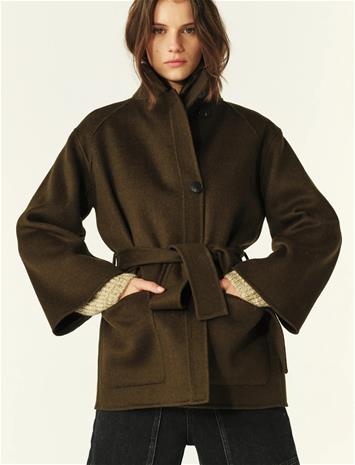 ba&sh Coat Hini - Brown - 36