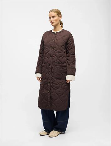 Object Objallie Ls Lo Long Quilt Jacket Aw Fa25 Tikkitakki Brown Object