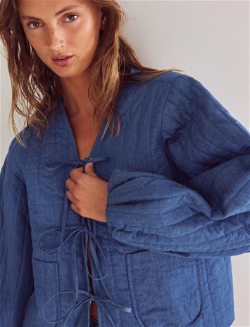 Noella Lori Jacket Outerwear Jackets Light-summer Jacket Blue Noella