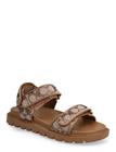 Coach Brynn Crystal Signature Sandal - Brown - 40.5
