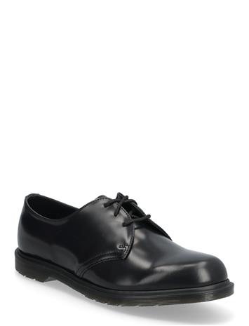 Dr. Martens Mayfare Shoe Black Polished Smooth - Black - 46
