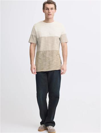 Blend Bhkeith Block S/S Tee - Blue - XXL