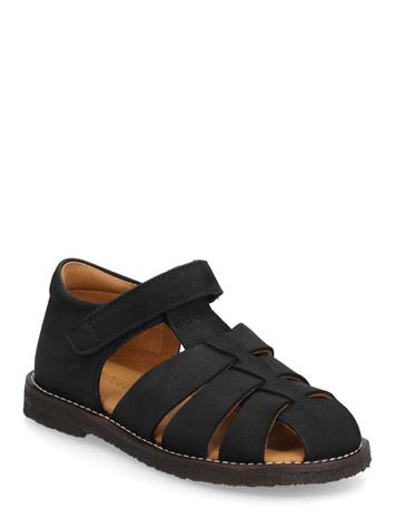 ANGULUS Sandals - Flat - Closed Toe - Navy - 32