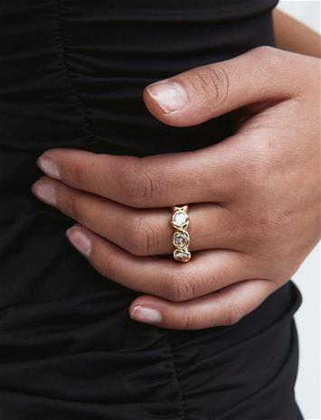 Edblad Ocean Gem Ring Gold - Gold - XL