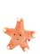 Teddy Hermann Starfish Fluffy 40 Cm - Orange - ONE SIZE – kuva 1