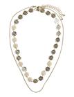 Pieces Pcgessa Necklace 2-Pack - Gold - ONE SIZE