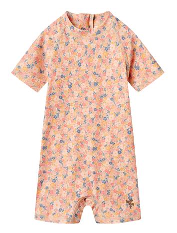 Wheat Swimsuit S/S Cas Uimapuku Uima-asut Grey Wheat