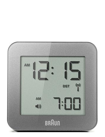 Braun Braun Vä¦kkeur Home Decoration Watches Alarm Clocks Silver Braun