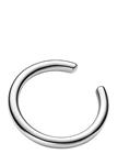 Maria Black Twin Mini Ear Cuff - Silver - ONE SIZE