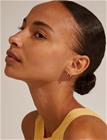 Pilgrim Ebna Mini Crystal Huggie Hoops Gold-Plated - Gold - ONE SIZE