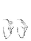 Maanesten Kalyna Earrings - Silver - HOOP DIAMETER:22MM WIDTH:8MM