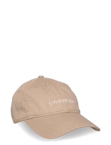 Lindbergh Logo Baseball Cap Accessories Headwear Caps Black Lindbergh