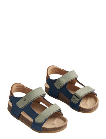 Wheat Sandal Corey Shoes Summer Shoes Sandals Navy Wheat