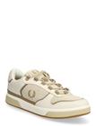 Fred Perry B300 Perf Suede/Lthr - Cream - 46