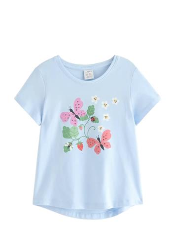 Lindex Short-Sleeved Top - Yellow - 134