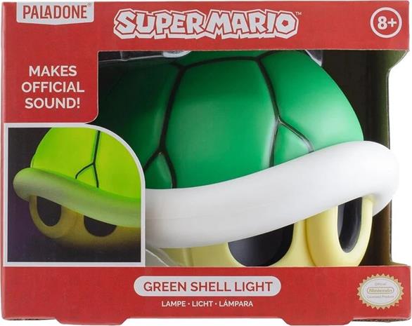 Lamppu: Super Mario - Green Shell 3D Light KOTIIN