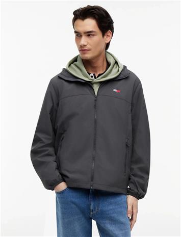 Tommy Jeans Tjm Chicago Packable Jacket Ext - Black - XXXL