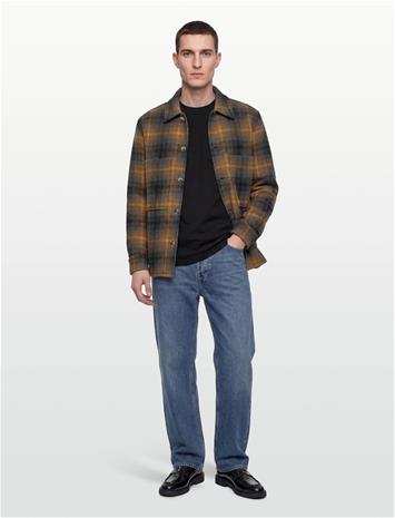 Closed Shacket Dried Tabaco - Multi/patterned - L