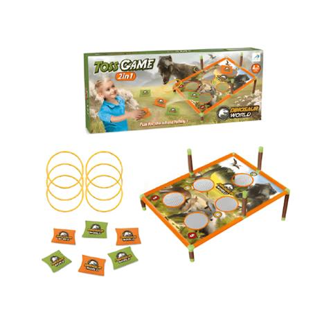 Suntoy Toss Game 2 In 1 Dinosaur - Orange - ONE SIZE