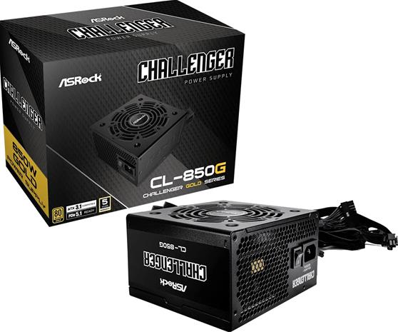 ASRock Challenger 850W -virtalähde, 80 Plus Gold – kuva 5/6