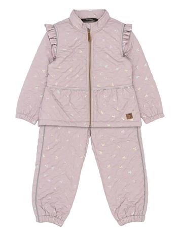 mikk-line Thermal+ Frill Set Aop - Multi/patterned - 134