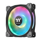 Thermaltake Riing Duo 14, 140 mm, PWM, hydraulinen laakeri, RGB -tuuletinsarja, 3 kpl, musta