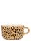 Anna + Nina Leopard Cappuccino Mug - Brown - 30 CL – kuva 1
