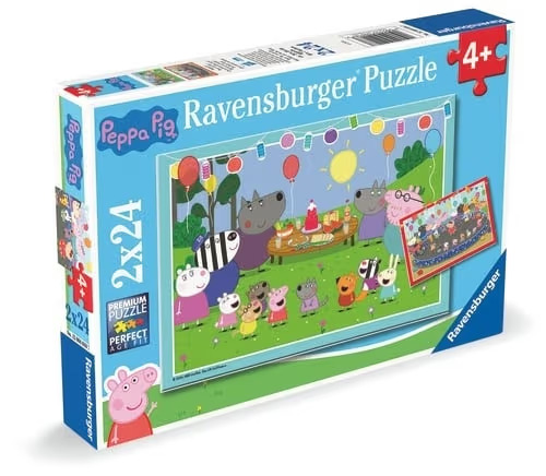Ravensburger - Peppa Pig 2x24 palan palapeli - (12004018)
