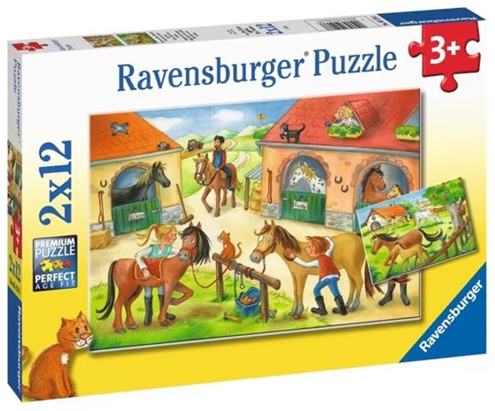 Ravensburger Happy Days At The Stables 2x12p