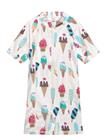 Geggamoja Uv-Suit Beige Ice Cream - Beige - 122/128