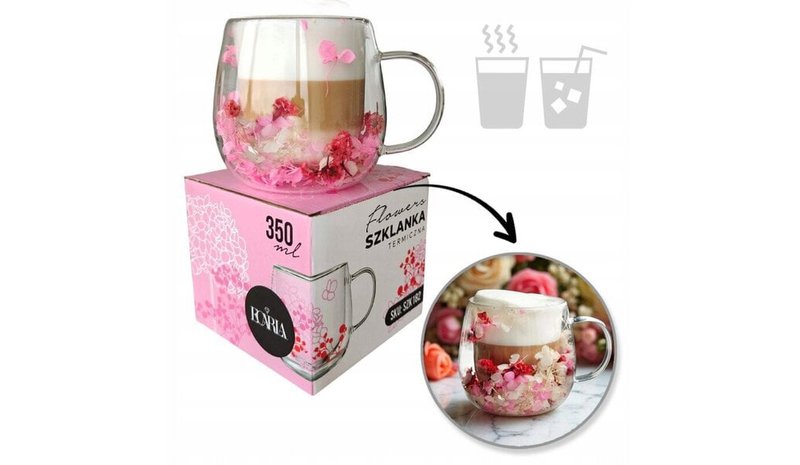 Lämpökuki 350 ml kukilla - vaaleanpunainen