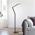 SAMSKY-LED-lattiavalo, harmaa, korkeus 161 cm, metallia, kosketushimmennin