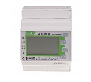Kolmivaiheinen kaksisuuntainen energiamittari Le-03mq-ct Modbus Rtu:lla