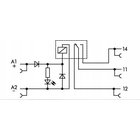 Rele alustalla Wago 1p 6a 24vdc, 857-304