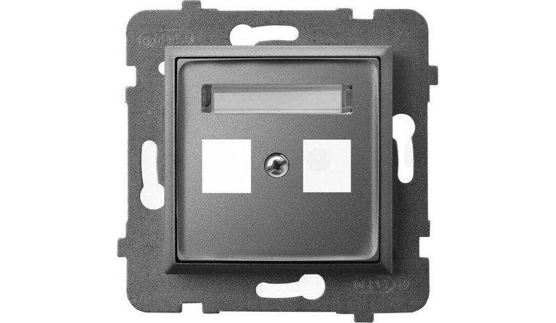 Aria Double Keystone Jack -kotelo, harmaa