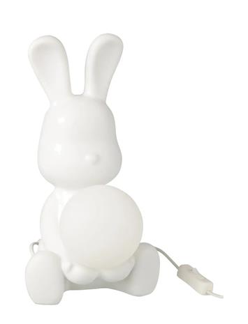 J-Line Table Lamp Rabbit Polyresin White - White - ONE SIZE – kuva 1/4