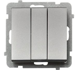 Switch kolminkertainen Ospel Sonata, matta hopea