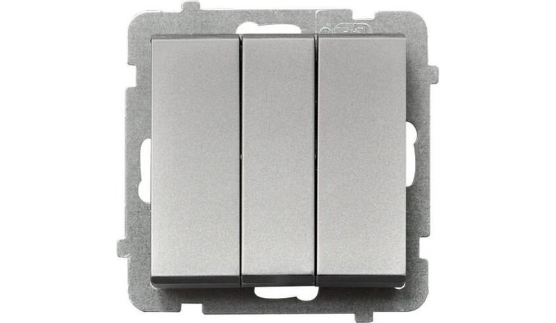 Switch kolminkertainen Ospel Sonata, matta hopea